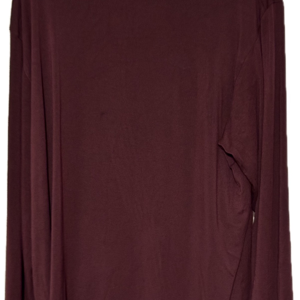 Bleusalt  Burgundy Men’s Long sleeve T-shirt and Jogger pants. - Picture 3 of 15